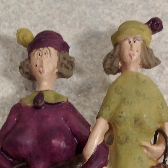 Vintage Sandy Gervais Best Friends Brooch - Picture 3 of 3